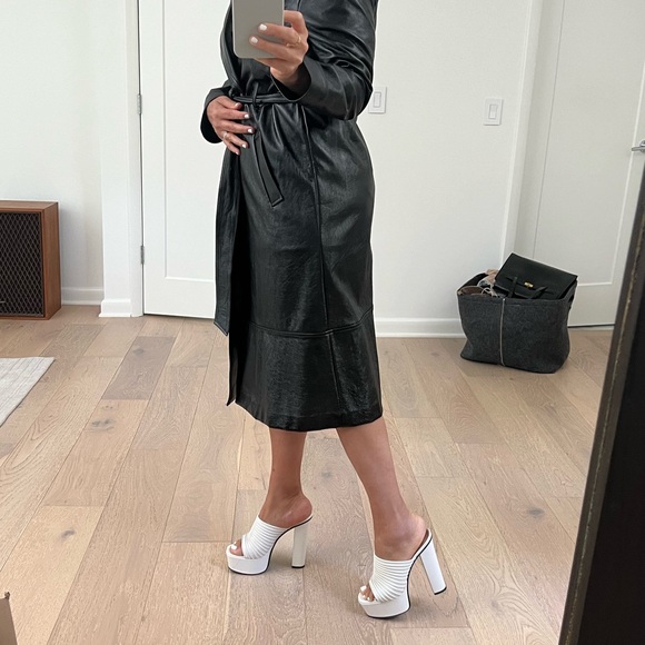 Givenchy Ribbed Mule Platform Sz 29 white - Picture 3 of 15